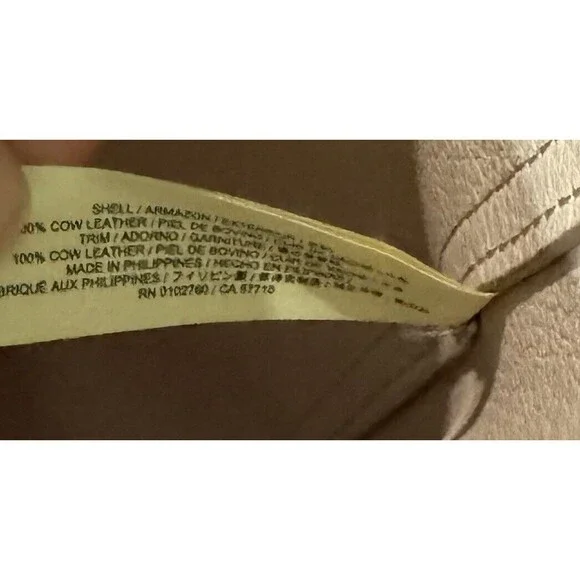 Kate Spade Pink Geometric Reversible Tote Purse Matching Wristlet Cow Leather - Picture 8 of 9